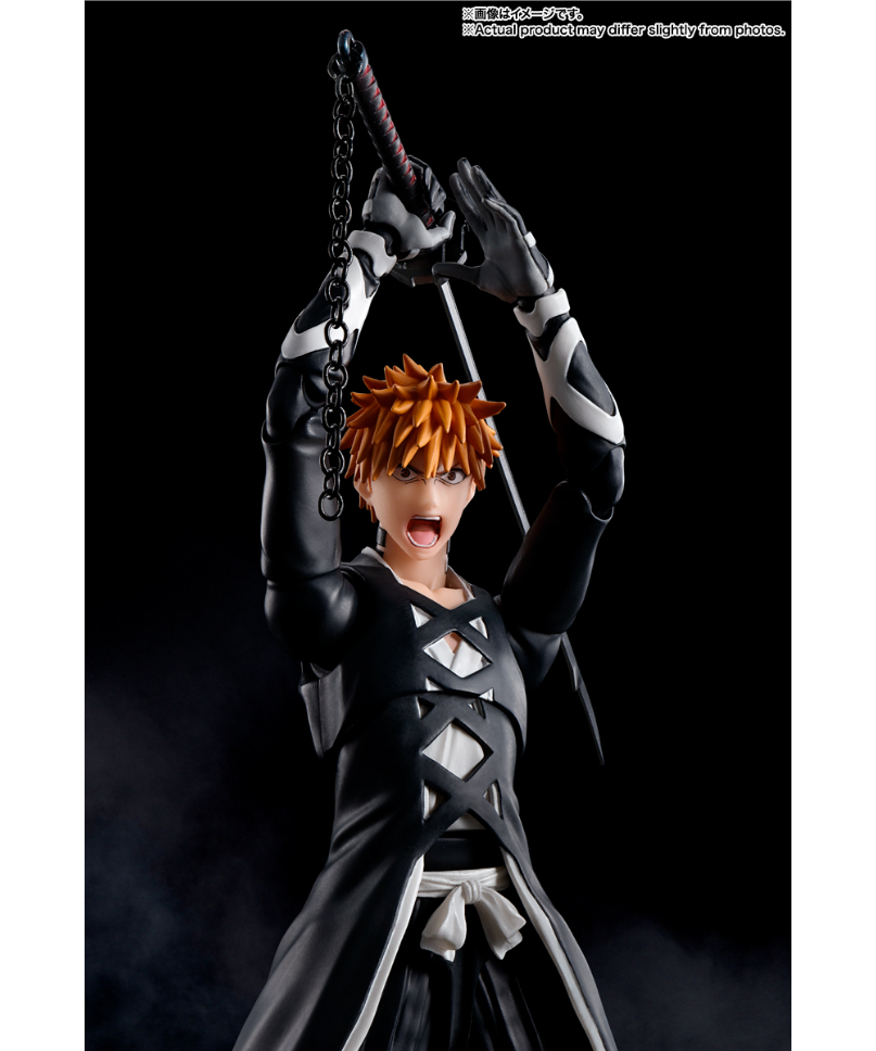 送料無料】BLEACH 千年血戦篇 S.H.Figuarts 黒崎一護 -天鎖斬月- | W