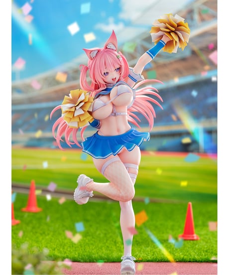 【予約】ケモミミチアガール illustration by やたぬき圭　1/5.5スケール　塗装済み完成品　［ノクターン］