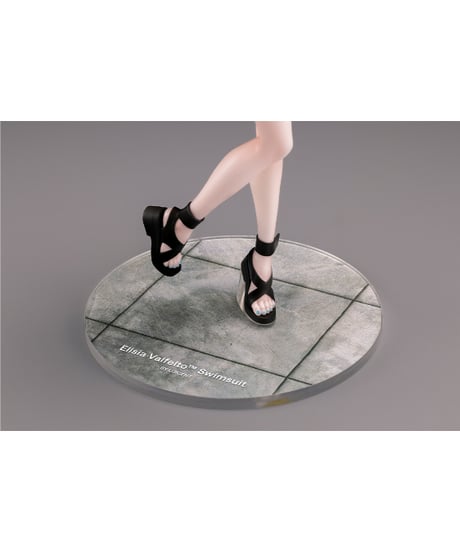 エリシア・ヴァルフェルト 水着Ver. by るいせんと　1/6　PVC塗装済み完成品　［コトブキヤ］