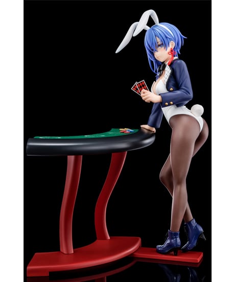 聖剣学院の魔剣使い咲耶・ジークリンデ 瑠璃紺のバニーフィギュアwithぺろりシステム