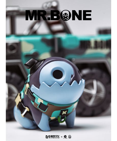 【送料無料】MR.BONEブラインドボックス「キャンプ・ドッグズ」　9個入り1BOX　［マイ・オン・カルチャー］