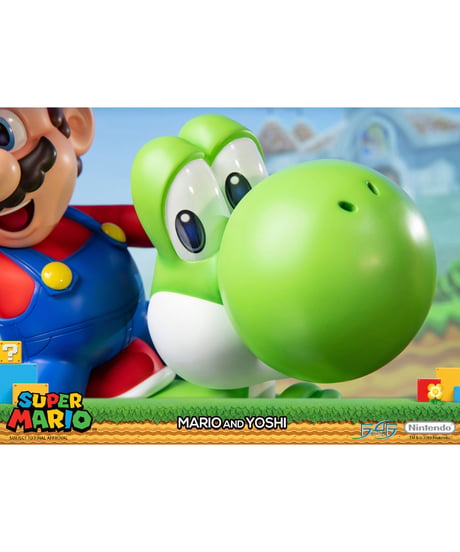 【予約】スーパーマリオシリーズ/ マリオ＆ヨッシー スタチュー　［ファースト4フィギュア］