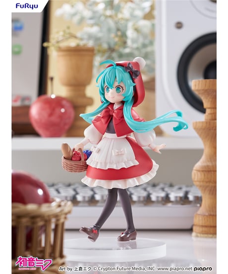 デスクトップフェアリー 初音ミク 赤ずきんver.　プラスチック製 塗装済み完成品　[フリュー]