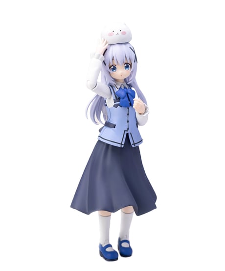 【予約】プラスチックキット「プラフィア　チノ」　ご注文はうさぎですか？ BLOOM　[PLUM]