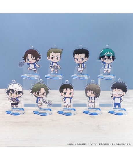新テニスの王子様 スタンド付きアクリルキーホルダーコレクション／青学　9個入り１BOX