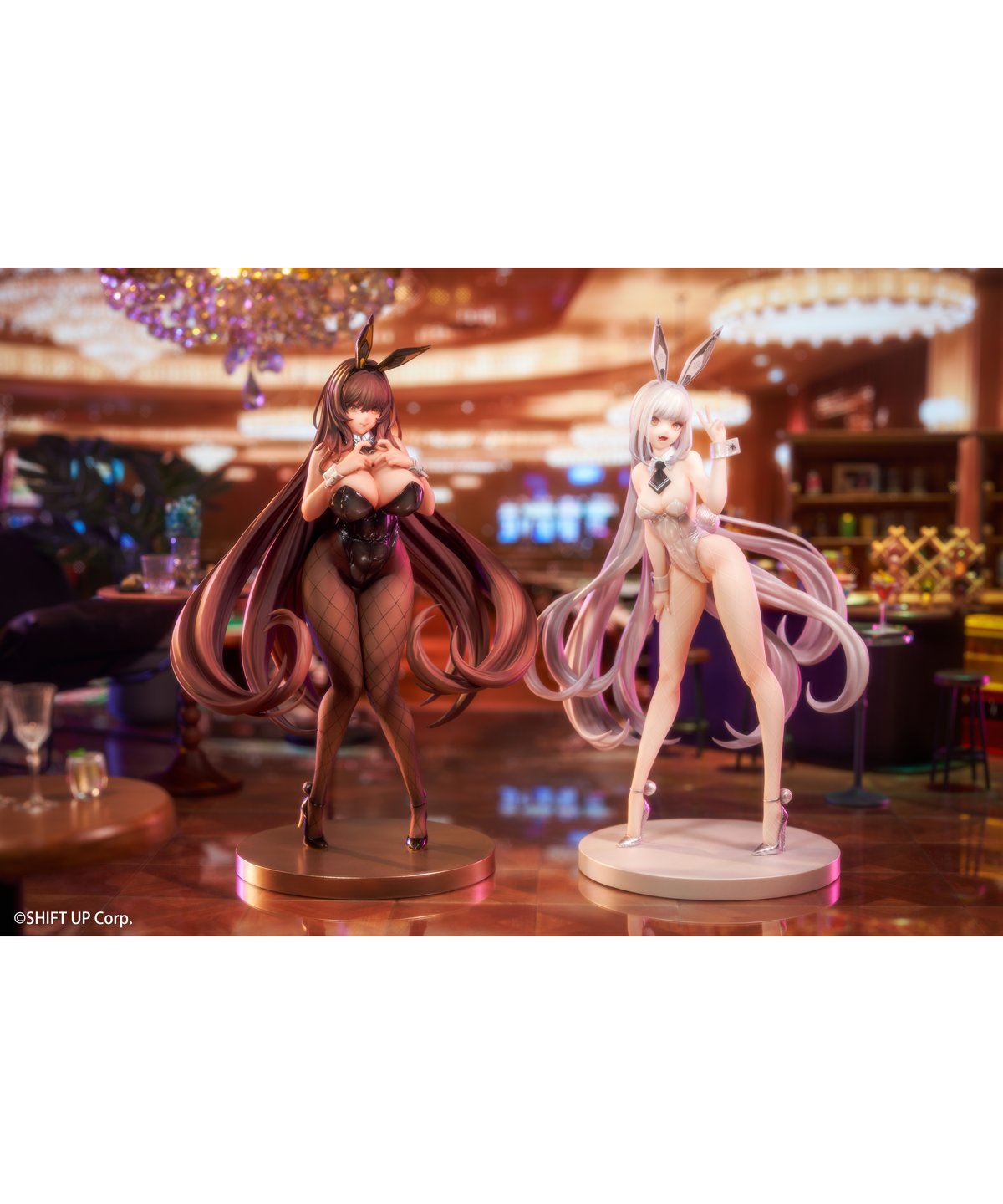 勝利の女神NIKKE フィギュア　10体セット 予約】勝利の女神：NIKKE ノワール＆ブラン 1/10 完成品