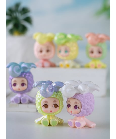 MELETE AROMA PRINCESS Boboluo Pineapple(ボボロパイナップル)シリーズ ミニトレーディングフィギュア　６個入り１BOX