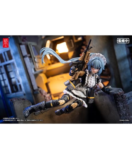 RA-02 タクティカルメイド 常磐和音 1/12 完成品アクションフィギュア　［蝸之殼Snail Shell］