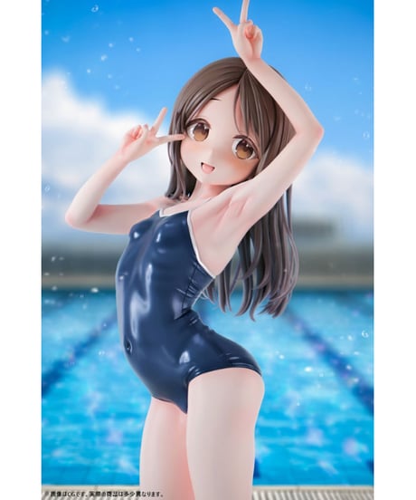 【予約】スク水部 小花りな 1/5スケール塗装済み完成品フィギュア　［B´full FOTS JAPAN］