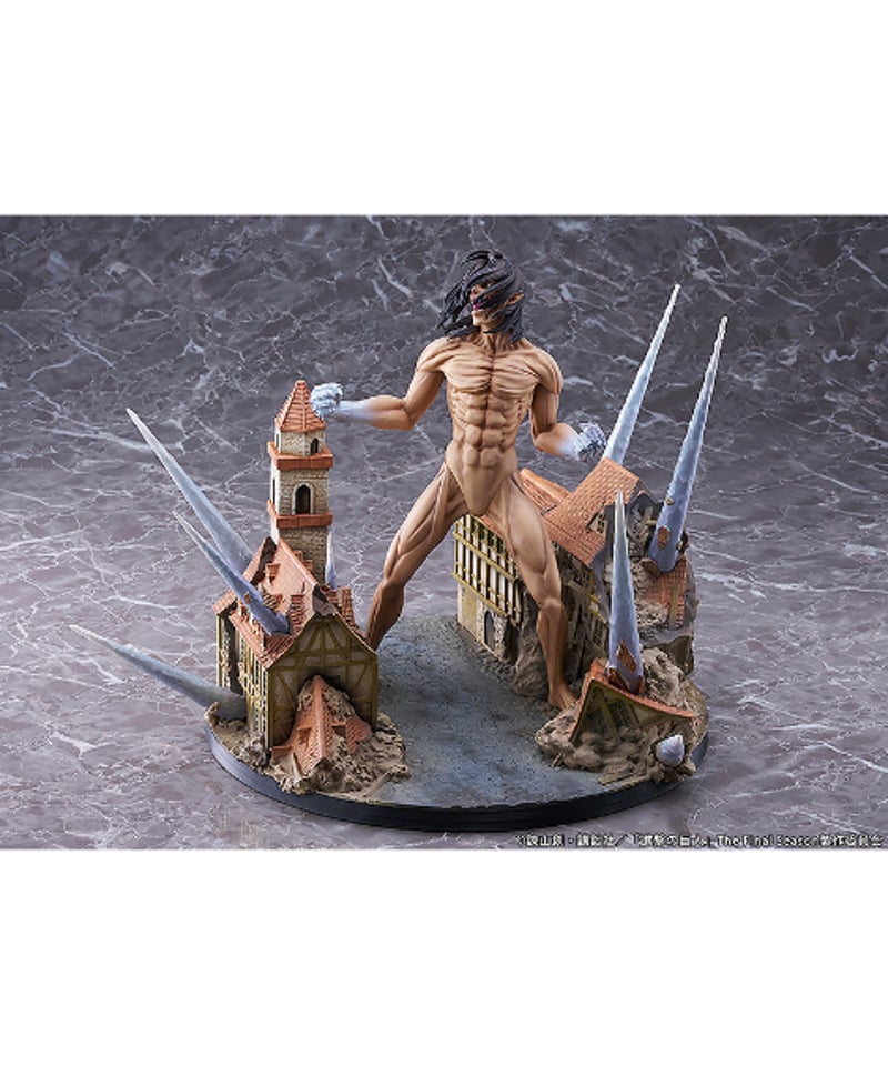 進撃の巨人 暴悪・エレン GK フィギュア TVアニメ『進撃の巨人』フィギュア「エレン・イェーガー 進撃の巨人ver