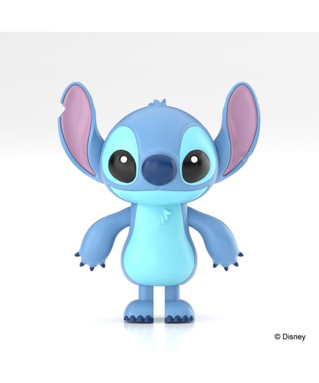 楽プラ トコトコ　ディズニー キャラクター DP-16 スティッチ/DP-17 エンジェル　全２種　［アオシマ］