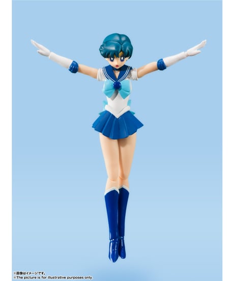 【送料無料】S.H.Figuarts セーラーマーキュリー-Animation Color Edition-　美少女戦士セーラームーン　［バンダイ］