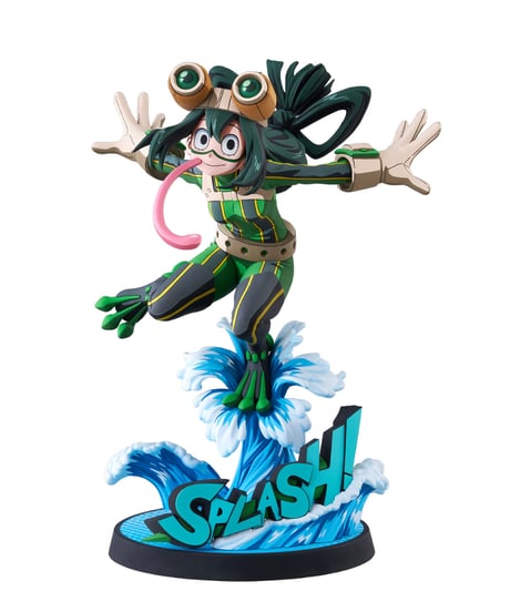 【予約】蛙吹梅雨 ヒーロースーツ 二次元化Ver.　1/8　塗装済み完成品　僕のヒーローアカデミア　［タカラトミー］