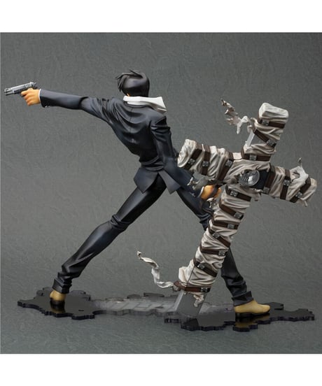 ARTFX J ニコラス・D・ウルフウッド リニューアルパッケージver.（再生産）　PVC塗装済み完成品　1/8スケールフィギュア【劇場版トライガン Badlands Rumble】
