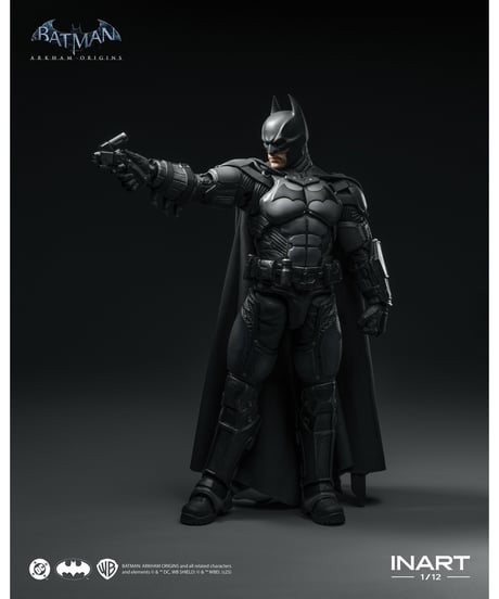【予約】バットマン（バットマン：アーカム・ビギンズ）1/12スケール アクションフィギュア　［INART］