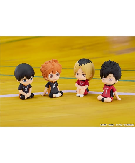 ハイキュー!!　ねんどろいどぷらす 日向翔陽/影山飛雄/孤爪研磨/黒尾鉄朗　らばーますこっと　全４種　［オランジュ・ルージュ］
