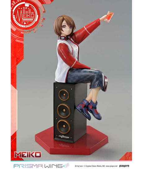 【予約】PRISMA WING ピアプロキャラクターズ MEIKO “Art by lack”  1/7 スケール 完成品フィギュア　［プライム１スタジオ］