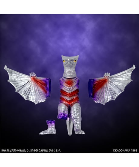 【予約】【送料無料】ミドルサイズシリーズ ガメラ【第10弾】宇宙ギャオス 切断場面再現 Ver.　［CCP JAPAN］