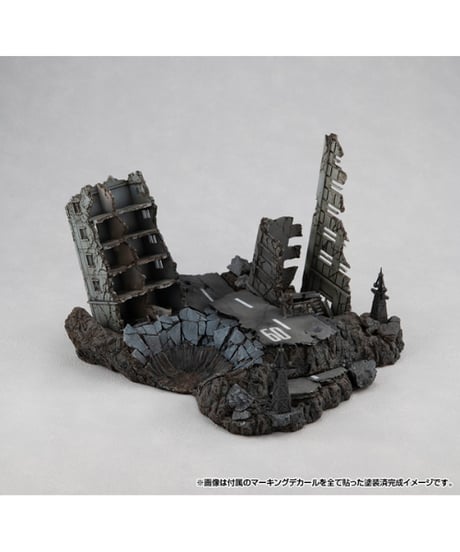 RM Series Gストラクチャー 機動戦士ガンダム 【GS02M】ニューヤーク市廃墟（マテリアルカラーエディション）