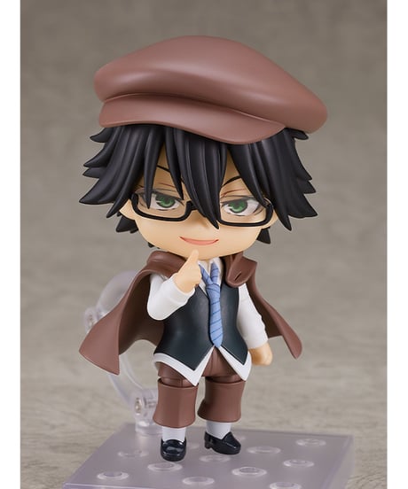 文豪ストレイドッグス　ねんどろいど 江戸川乱歩　プラスチック製 塗装済み可動フィギュア