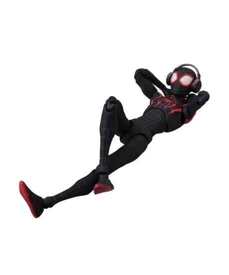 スパイダーマン：スパイダーバース　SVアクション マイルス・モラレス／スパイダーマン（四次再販）　 PVC&ABS製　塗装済み可動フィギュア　［千値練］
