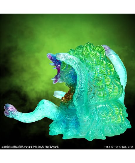 【予約】【送料無料】CCP ミドルサイズシリーズ ゴジラEX【第16弾】ビオランテ クリアグリーン Ver.　［CCP JAPAN］