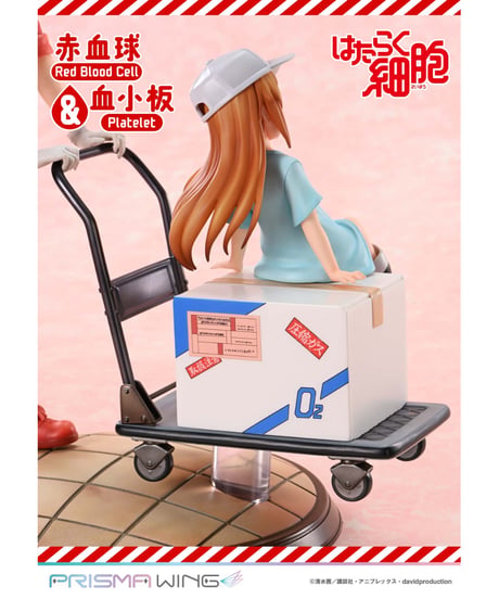 【予約】PRISMA WINGはたらく細胞!! 赤血球＆血小板 Non Scale 完成品フィギュア　［プライム１スタジオ］
