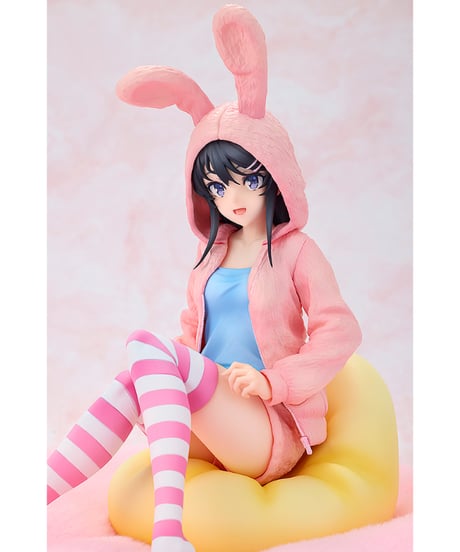 桜島麻衣 フード☆るっく うさみみver.popular edition　青春ブタ野郎はランドセルガールの夢を見ない　1/7スケール　塗装済み完成品