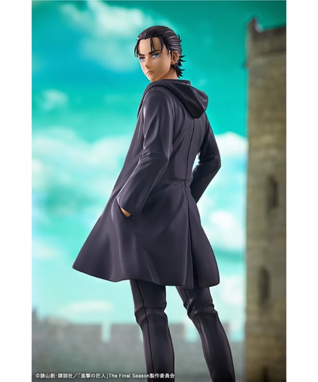 【予約】OSHI WORKS エレン・イェーガー The Final Season ver.　PVC塗装済み完成品　進撃の巨人 The Final Season　[コトブキヤ]