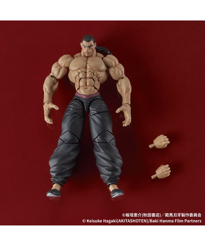 予約】DIGACTION 『範馬刃牙』烈海王 彩色済可動フィギュア ［ディー