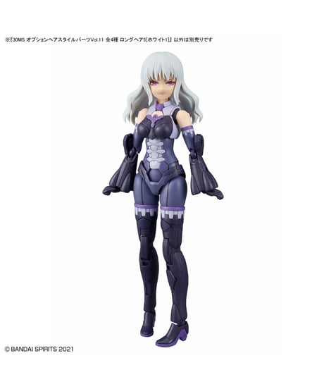 【送料無料】30MS オプションヘアスタイルパーツVol.11 全4種　プラモデル　［バンダイ］