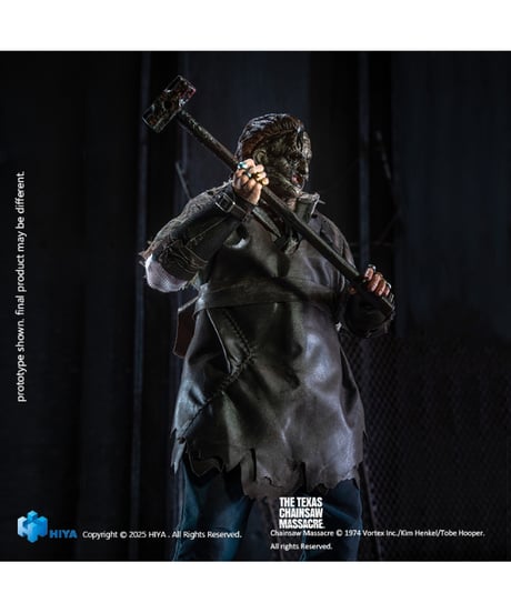 【予約】 テキサス・チェーンソー 1/12 アクションフィギュア トーマス・ブラウン・ヒューイット　［ハイヤトイズ］