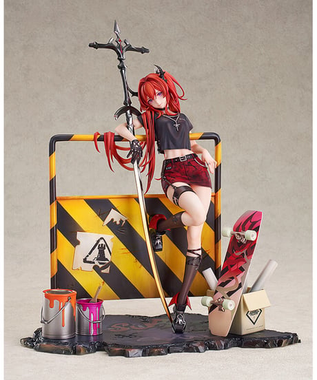 スルト 自由//失效 VER.　1/7スケールフィギュア　プラスチック製 塗装済み完成品【アークナイツ】