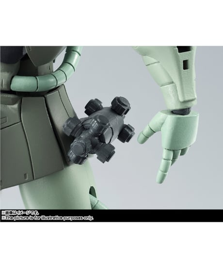 【送料無料】ROBOT魂 <SIDE MS> MS-06 量産型ザク ver. A.N.I.M.E.　機動戦士ガンダム　［バンダイ］