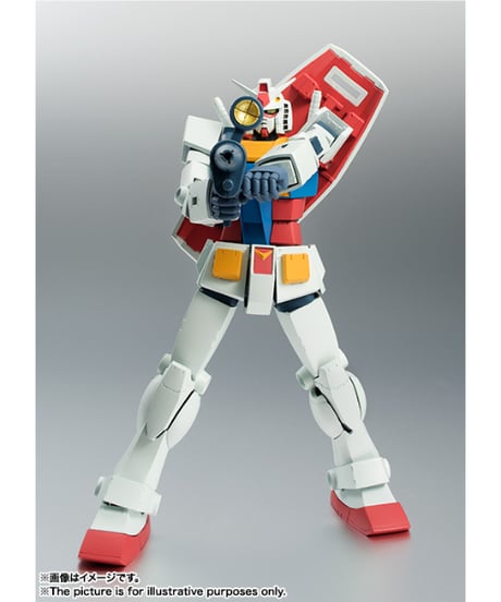 【送料無料】ROBOT魂 <SIDE MS> RX-78-2 ガンダム ver. A.N.I.M.E.　機動戦士ガンダム　［バンダイ］