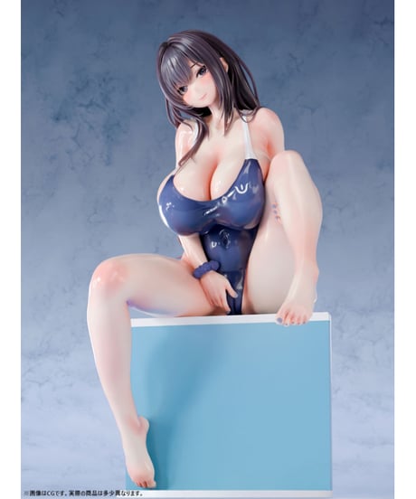 【予約】巨乳人妻と秘密の水泳教室 ノワール 1/6スケール　塗装済み完成品フィギュア　［B´full FOTS JAPAN］