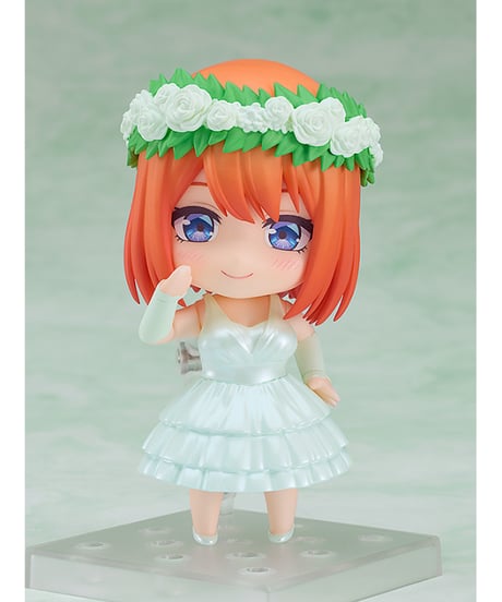 ねんどろいど 中野四葉 ウエディングドレスVer.　五等分の花嫁∽　プラスチック製 塗装済み可動フィギュア