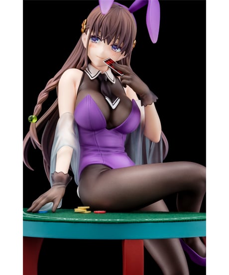 聖剣学院の魔剣使い　エルフィーネ・フィレット　花紫のバニーフィギュアwithぺろりシステム