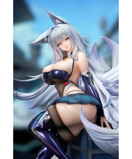 【予約】アズールレーン 信濃 寝待の銀輿Ver.  LEDアクリル展示ケース付きスペシャル版　1/7スケール　塗装済み完成品　［APEX-TOYS］
