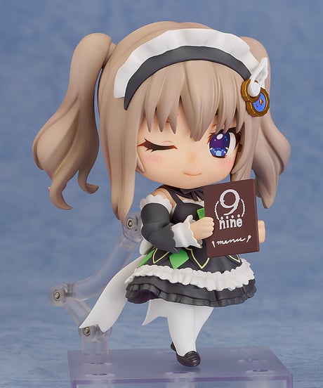 ねんどろいど 九條都 メイド服Ver.　塗装済み可動フィギュア　9-nine-　［グッドスマイルカンパニー］