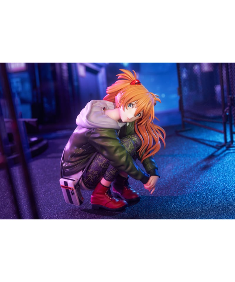 新品未開封品✨ヱヴァンゲリヲン アスカ RADIO EVA アクスタ 3個 EVASTOREオリジナル RADIO EVA アクリルスタンド_第3弾アスカ