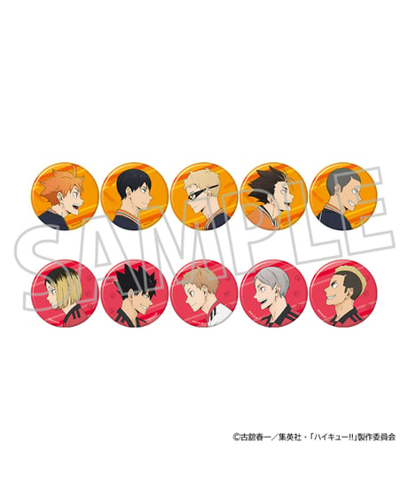 ハイキュー!! キャラバッジコレクション　１０個入り１BOX