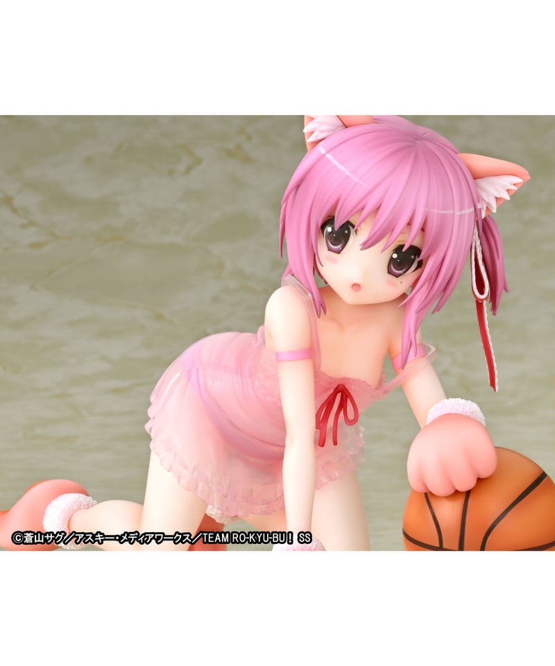 ロウきゅーぶ 湊智花 ケモミミランジェリー 1/7 回天堂 あみあみ限定特典付 ロウきゅーぶ！』よりケモミミランジェリー姿の湊智花1／7