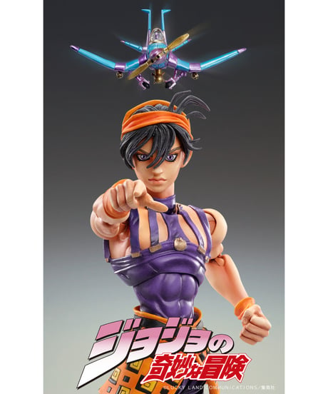 超像可動「ナランチャ・ギルガ&As」『ジョジョの奇妙な冒険 第5部』　塗装済可動フィギュア　［メディコス・エンタテインメント］