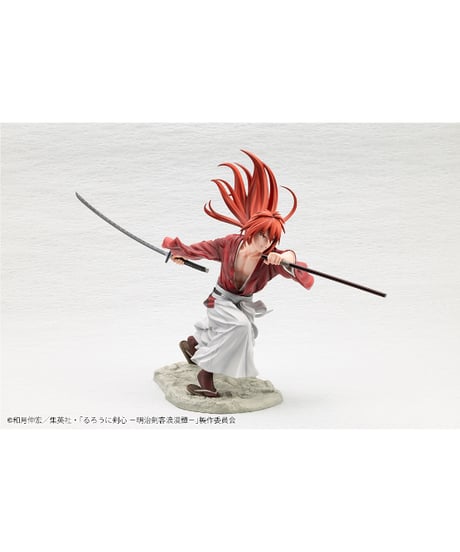 ARTFX J 緋村剣心　TVアニメ「るろうに剣心 −明治剣客浪漫譚−」　1/8スケール　PVC塗装済み完成品