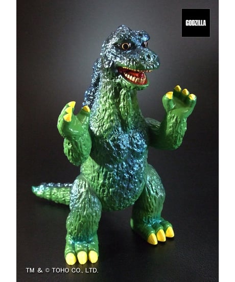 復刻版ポピーグレートザウルス　ゴジラ（クリアVer.）/ゴジラ（レトログリーンVer.）　全２種　塗装済み完成品　[プレックス]