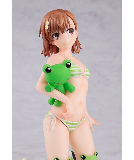 御坂美琴 フード☆るっく ゲコ太ver.　1/7スケールフィギュア　プラスチック塗装済み完成品【とある科学の超電磁砲T】