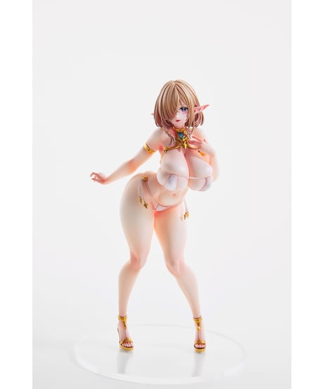 ヴェルテクス・オリジナルズ　エルフ村　第５村人 ククル 沐浴着ver.　1/6　塗装済み完成品フィギュア　［ヴェルテクス］