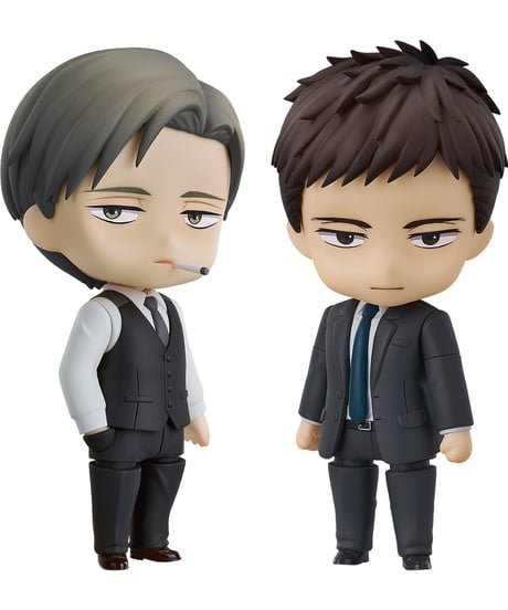 【セット】ねんどろいど 矢代&ねんどろいど 百目鬼力 二人組セット　囀る鳥は羽ばたかない The clouds gather　塗装済み可動フィギュア