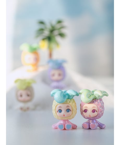 MELETE AROMA PRINCESS Boboluo Pineapple(ボボロパイナップル)シリーズ ミニトレーディングフィギュア　６個入り１BOX